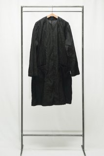 Linen Single Jacket -Middle- / BLK / IR-C-161LN