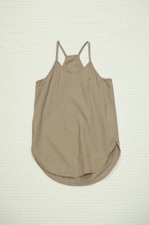 Light High Density Cotton"KINTARO" Camisole / BEG / IR-CS-251CT100