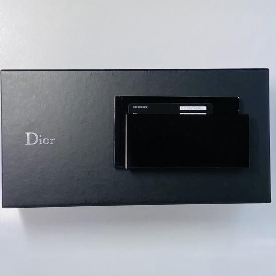 DIOR HOMME】ディオールオム シフルルージュ A06 ブラックタイム 自動巻 ラウンド ラバーコーティングブレス【中古】【メンズ】