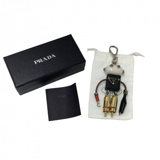 PRADA】プラダ Edward キーリング トリック ロボット 1ARA97 【中古】【レディース】【メンズ】