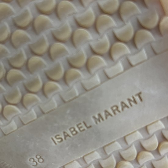 ISABEL MARANT ETOILE】イザベルマランエトワール スエード BOBBYスニーカー カーキ 【中古】【レディース】