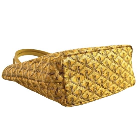 GOYARD】ゴヤール サンルイ ジュニア 廃盤品 イエロー 【中古