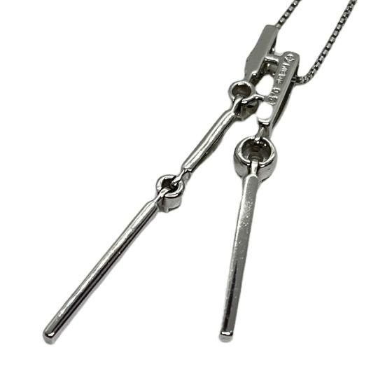 TASAKI】タサキ K18WG トリロジー ダイヤモンド ネックレス 9.7g