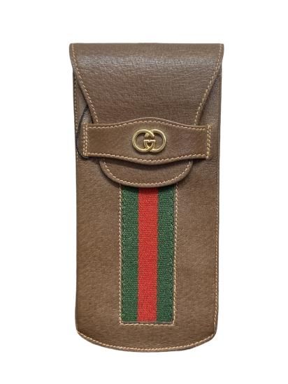 お歳暮 GUCCI オールドグッチ がま口 ペンケース メガネケース 