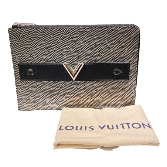 LOUIS VUITTON】 ルイヴィトン エピプラティーヌ ポシェットプラット