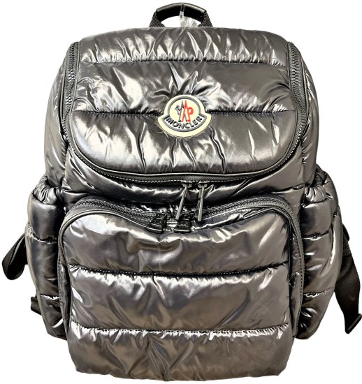 【MONCLER】モンクレール アンファン パデッドマザーズ ３Ｗay バッグパック ブラック【中古】【レディース】【メンズ】