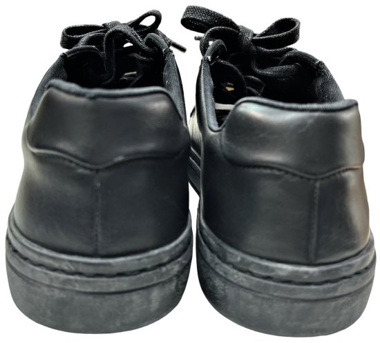 Church's】チャーチ レザー スニーカー ブラック Size 38 1/2 【中古