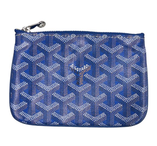 GOYARD】ゴヤール セナ ミニ ポーチ ブルー