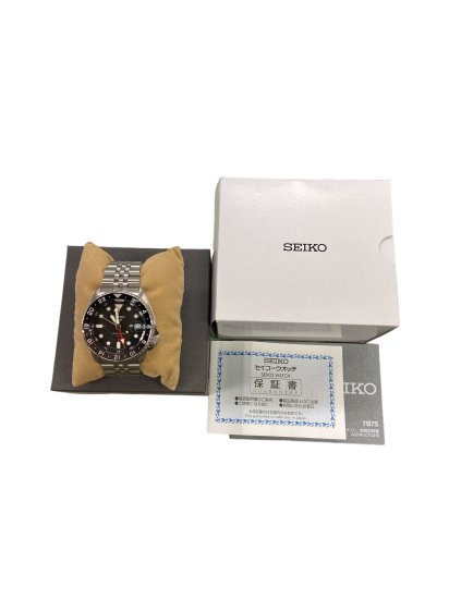 SEIKO】セイコー 5スポーツ GMT SBSC001 4R34-00A0 自動巻 【中古】【メンズ】