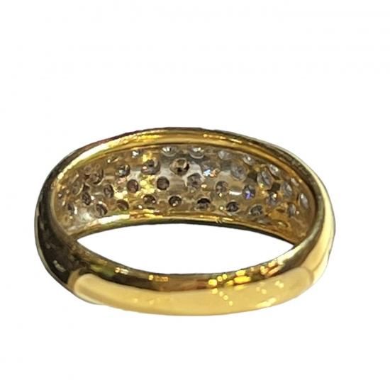 Ponte Vecchio】K18 ダイヤモンドリング・.。*