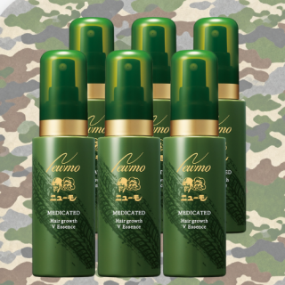 <img class='new_mark_img1' src='https://img.shop-pro.jp/img/new/icons62.gif' style='border:none;display:inline;margin:0px;padding:0px;width:auto;' />【薬用育毛】タイユー限定迷彩タイプ ニューモV(ファイブ)6本(6ヵ月分・梱包手数料込み)