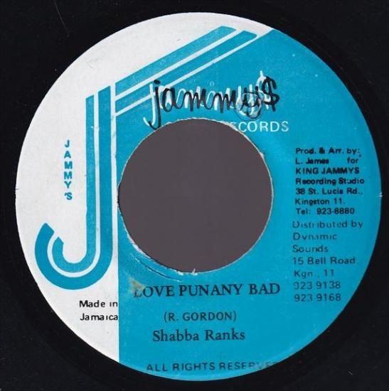 [Love Punanny Bad Riddim] Shabba Ranks - Love Punanny Bad - Backyard Record