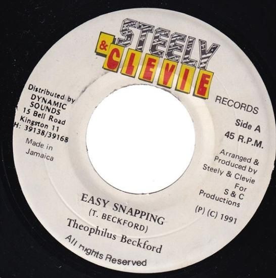 Theophilus Beckford Easy Snapping セルフリメイク Backyard Record