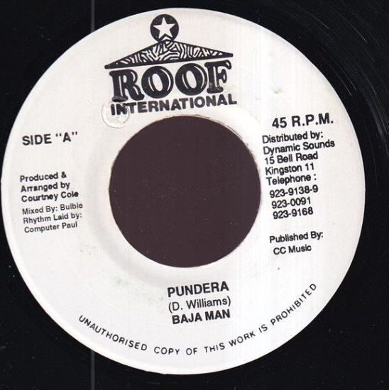 [Picture Frame Riddim] Baja Man Pundera Backyard Record