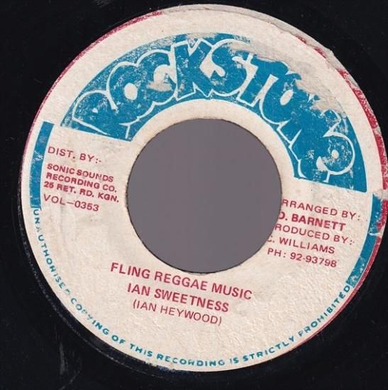 [Throw Me Corn Riddim] Ian Sweetness Fling Reggae Music