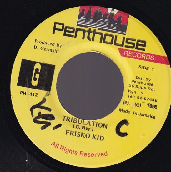 Swing Easy Riddim Frisco Kid Tribulation Backyard Record