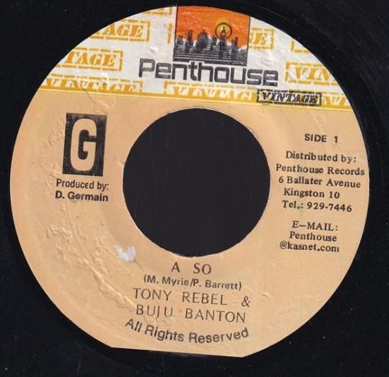 [Rope In Riddim] Tony Rebel, Buju Banton A So