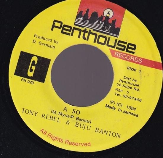 [Rope In Riddim] Tony Rebel, Buju Banton A So Backyard Record