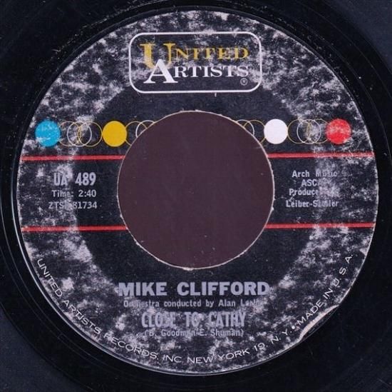 Mike Clifford - Close To Cathy / She's Just Another Girl (C) OL-GB015 ...