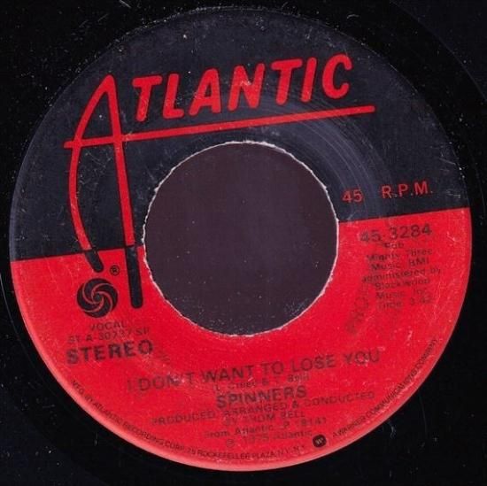 Spinners They Just Can't Stop It The (Games People Play) / I Don't Want To Lose You (A) SF