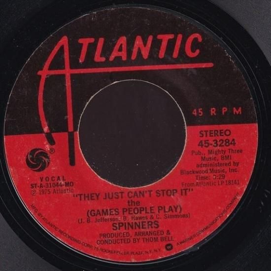 Spinners They Just Can't Stop It The (Games People Play) / I Don't Want To Lose You (A) SF