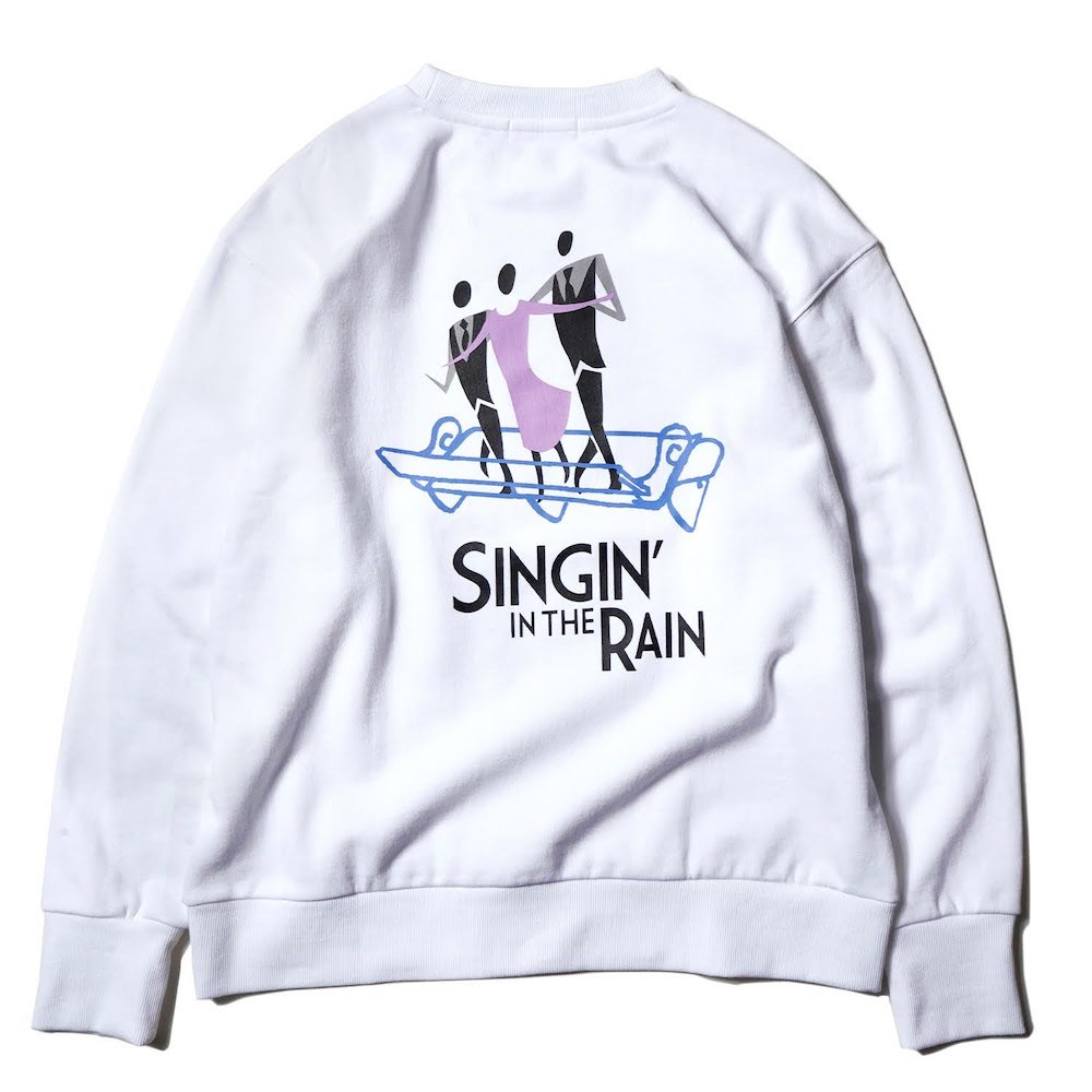 【SINGIN’ IN THE RAIN - CREW NECK SWEAT】シンギンインザレイン クルーネックスウェット_4 詳細画像