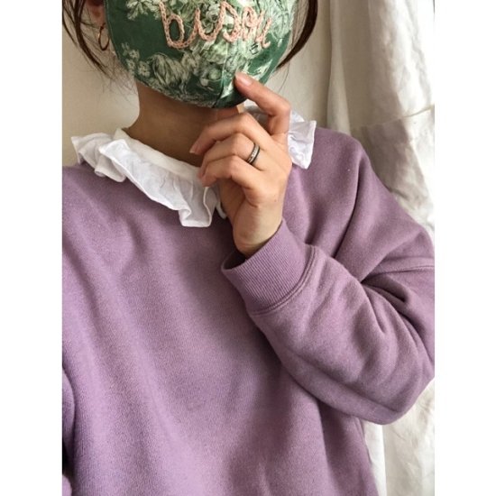 KAORI embroidery original Mask / Toile de jouy - MAISON DE JUL / THE SWAN