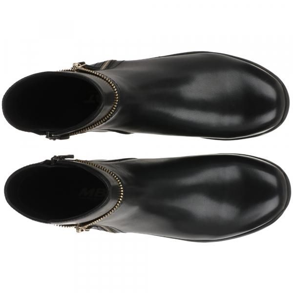 SALE ブラック レザーブーティ レディース ZITA BOOT W BLACK/BLACK - MBT公式オンラインショップ