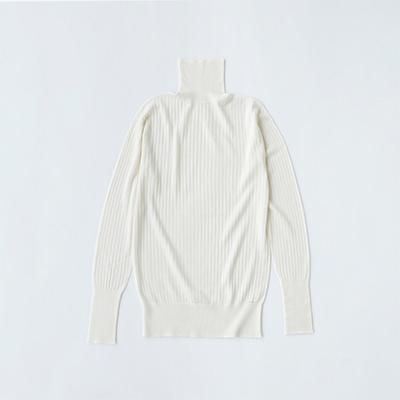 regleam リブタートルネック RIBBED TURTLE NECK M リブ