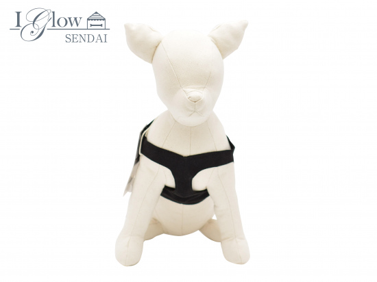 ﾛｯｸｽﾀｰｽﾃｯﾌﾟｲﾝﾊｰﾈｽ- BLACK - 可愛い犬服・小型犬ウェアブランド専門店 I glow(アイグロー)公式通販サイト