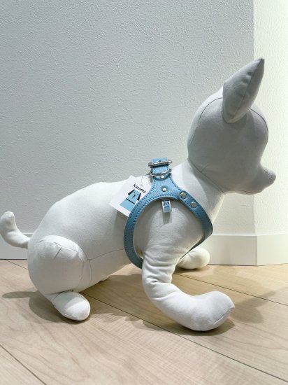 KAZAMA ﾒｶﾞﾈﾊｰﾈｽ/ﾌﾞﾙｰ - 可愛い犬服・小型犬ウェアブランド専門店 I glow(アイグロー)公式通販サイト