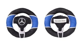【Mercedes-Benz】ドッグトイ　ステアリング-ブルー