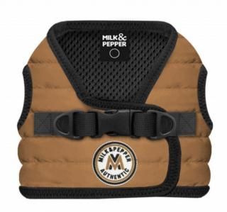 <img class='new_mark_img1' src='https://img.shop-pro.jp/img/new/icons1.gif' style='border:none;display:inline;margin:0px;padding:0px;width:auto;' />MILK & PEPPERMusher Harness (Camel)