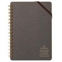No.8478 Kraft work memo A6 Charcoal