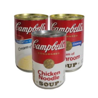 キャンベルスープ　各種3缶セット