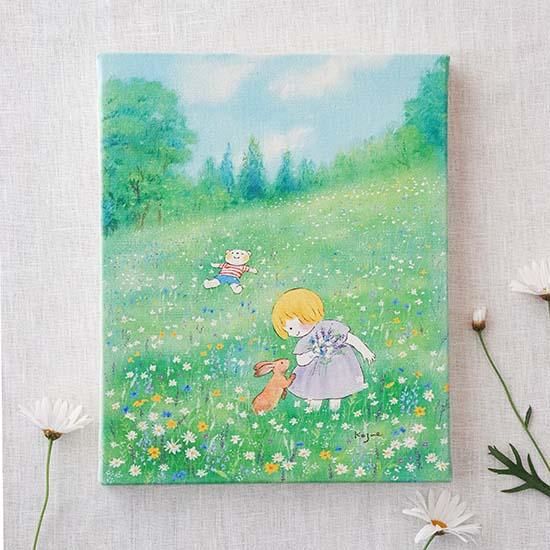 キャンバスアート(※手描き1点もの) 入替用キャンバスアート | 季節や気分に合わせて - Nakayoshi