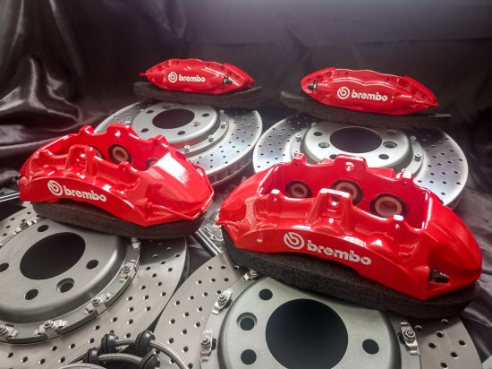 マセラティ グラントゥーリズモ 4.2L 2007- Brembo Brake System 6pot/380mm＆4pot/380mm