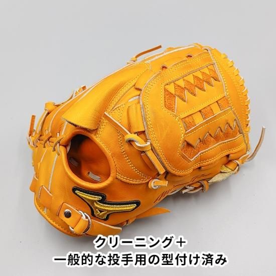 再生グローブ】ミズノ 軟式グローブ / 投手用 型付け済 (mizuno グラブ