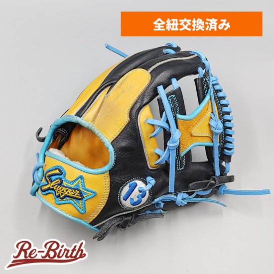 全紐交換済みグローブ】 スラッガー 軟式グローブ / 内野手用 型付け済