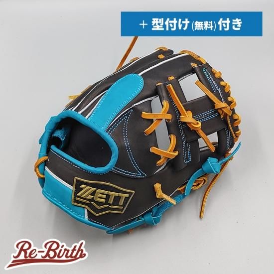 新品】 ゼット 軟式グローブ / 内野手用 (ZETT グラブ) 型付け無料付き