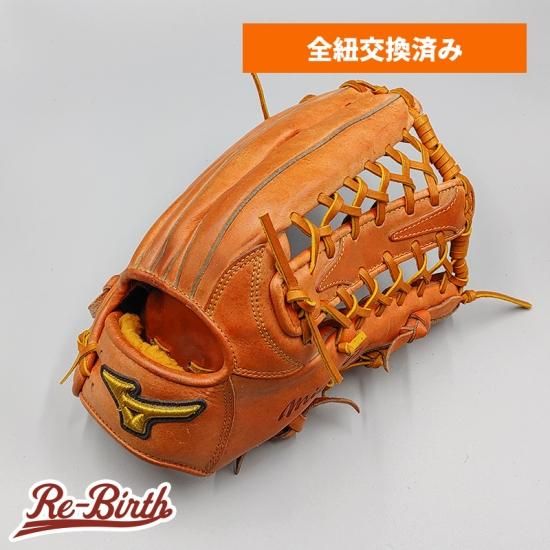 全紐交換済みグローブ】 ミズノ 軟式グローブ / 外野手用用 型付け済