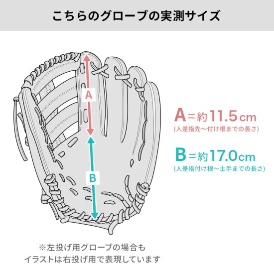 全紐交換済みグローブ】 ミズノ 硬式グローブ / 内野手用 型付け済