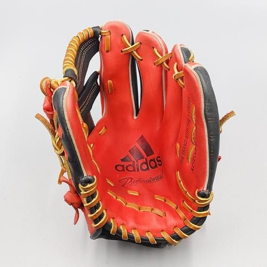 【クリーニング済み 】 アディダス 軟式グローブ / 内野手用 型付け済み (adidas グラブ)[WE454] - 野球グローブ専門の通販サイト  Re-Birthオンライン