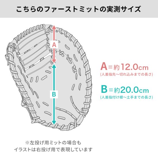 全紐交換済み (高校野球対応)】 ザナックス 硬式用 ファーストミット