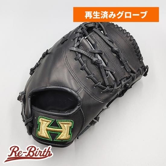 クリーニング済み 】 ハイゴールド 軟式用 ファーストミット 型付け