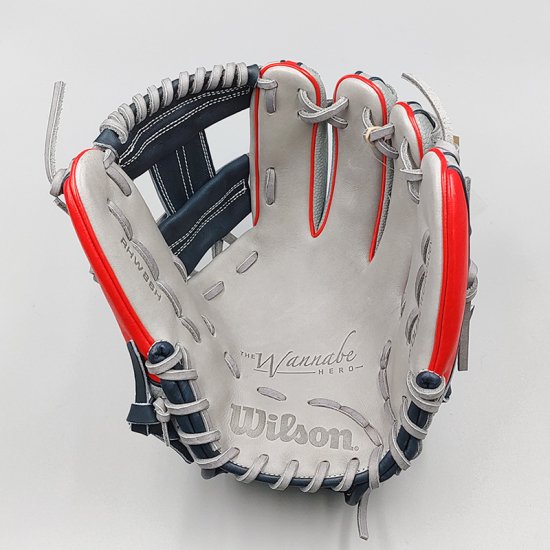 新品】 ウイルソン 軟式グローブ / 内野手用 無料型付け (Wilson 