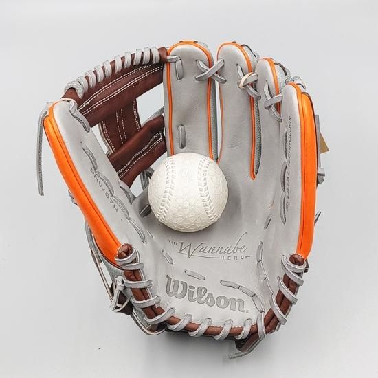 Wilson グローブ　軟式　型付け程度使用 Wilson ウイルソン（Wilson）（メンズ）軟式用グラブ 外野手用