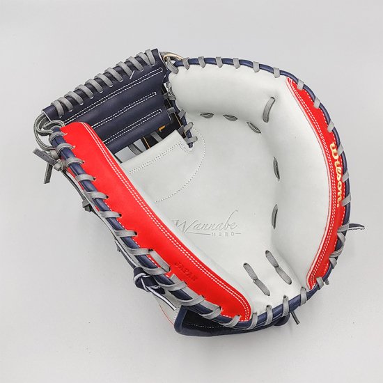 新品】 ウイルソン 軟式用 キャッチャーミット 無料型付け (Wilson