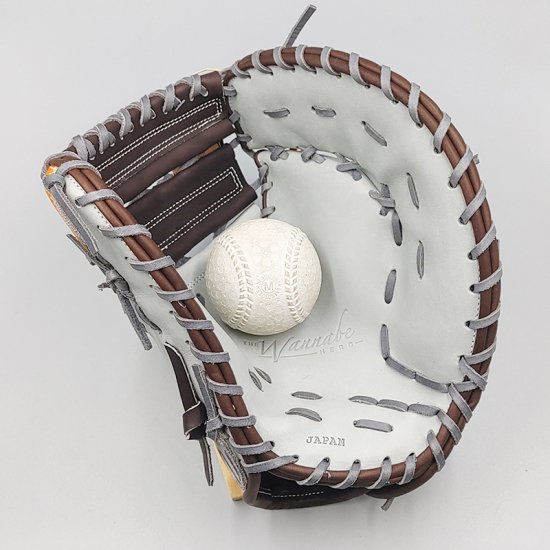 新品】 ウイルソン 軟式用 ファーストミット 無料型付け (Wilson