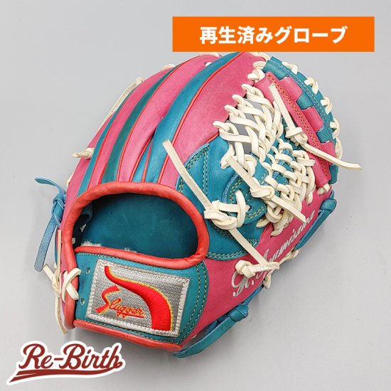 贈り物 【クリーニング済み 】 スラッガー 軟式グローブ / 内野手用